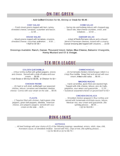 Menu Aversboro Restaurant & Sports Bar - 2