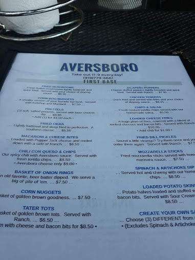 Menu Aversboro Restaurant & Sports Bar - 4
