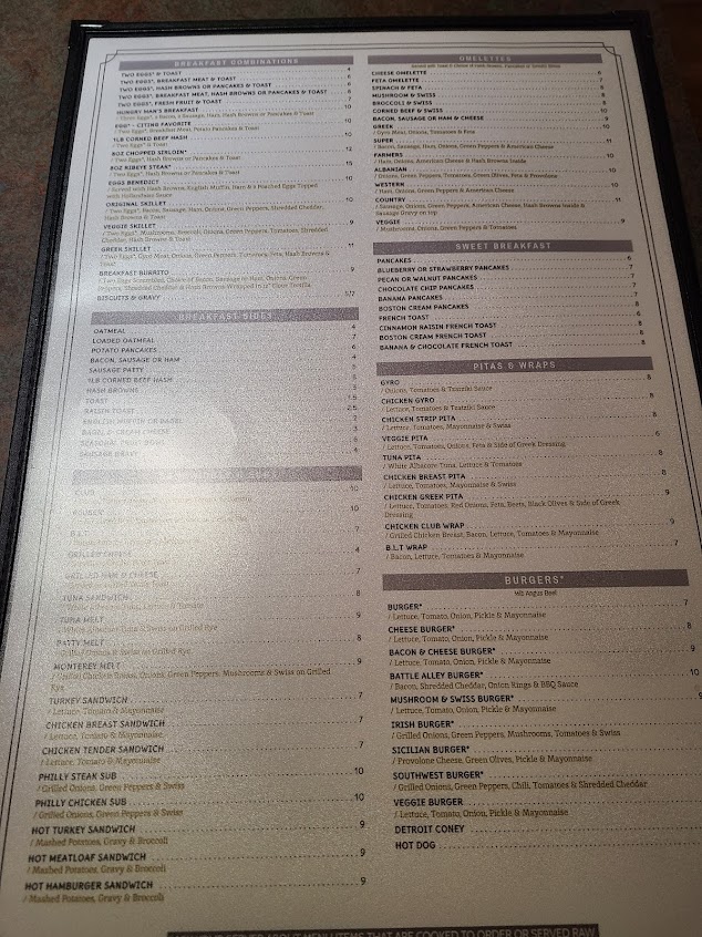Menu Avia Family Dining - 0