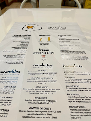 Menu Awake Breakfast Lunch Addison - 9