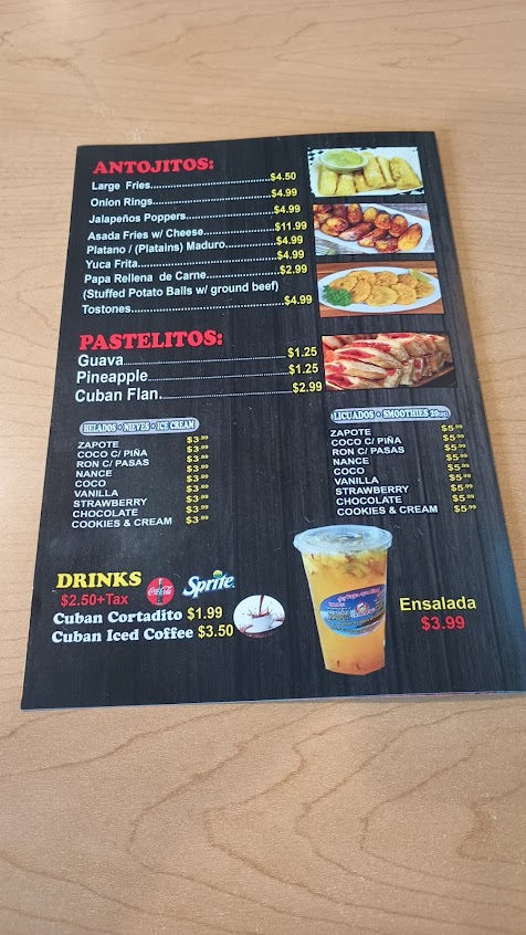 Menu Ay Papa Que Rico - 0