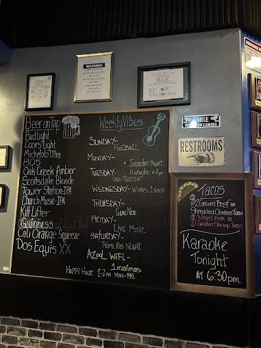 Menu Azool Bar Grill - 1
