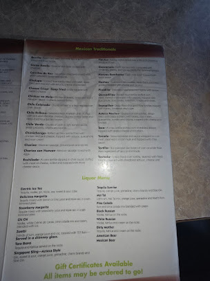 Menu Azteca | Family Mexican Restaurant - 6