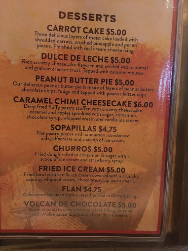 Menu Azteca Mexican Grill - 4