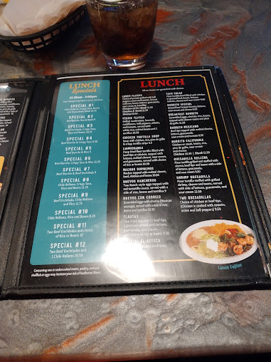 Menu Azteca Mexican Grill - 9