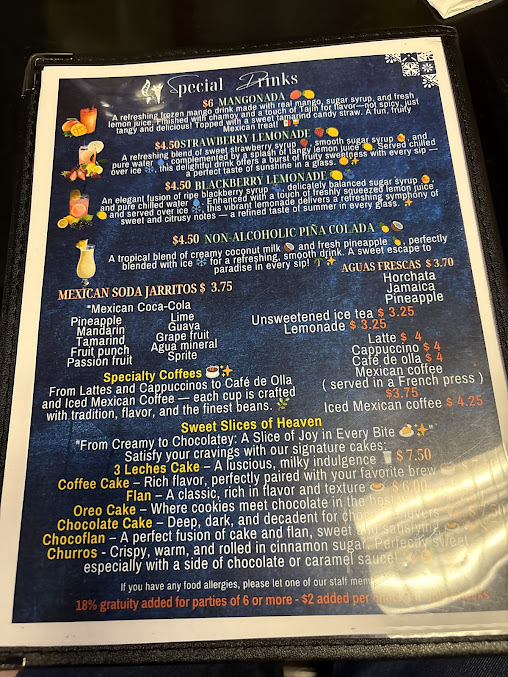 Menu Azul Oneonta Ny - 7