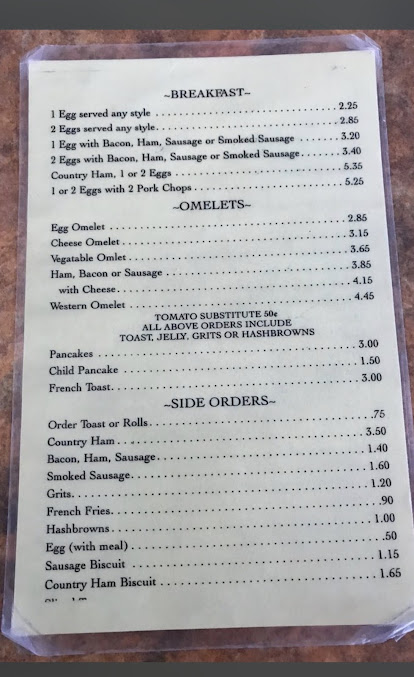 Menu B & G Grill - 1
