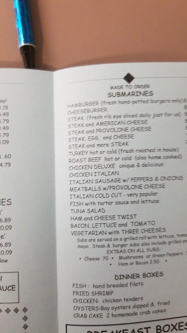Menu B J Carry Out Inc - 3