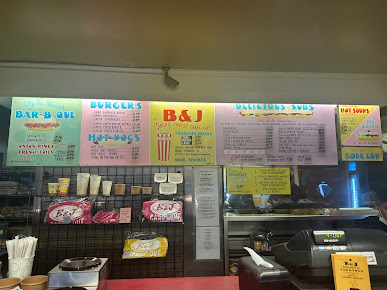 Menu B J Carry Out Inc - 9