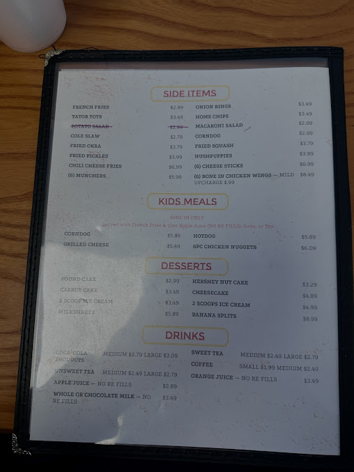 Menu B Js Grill - 1