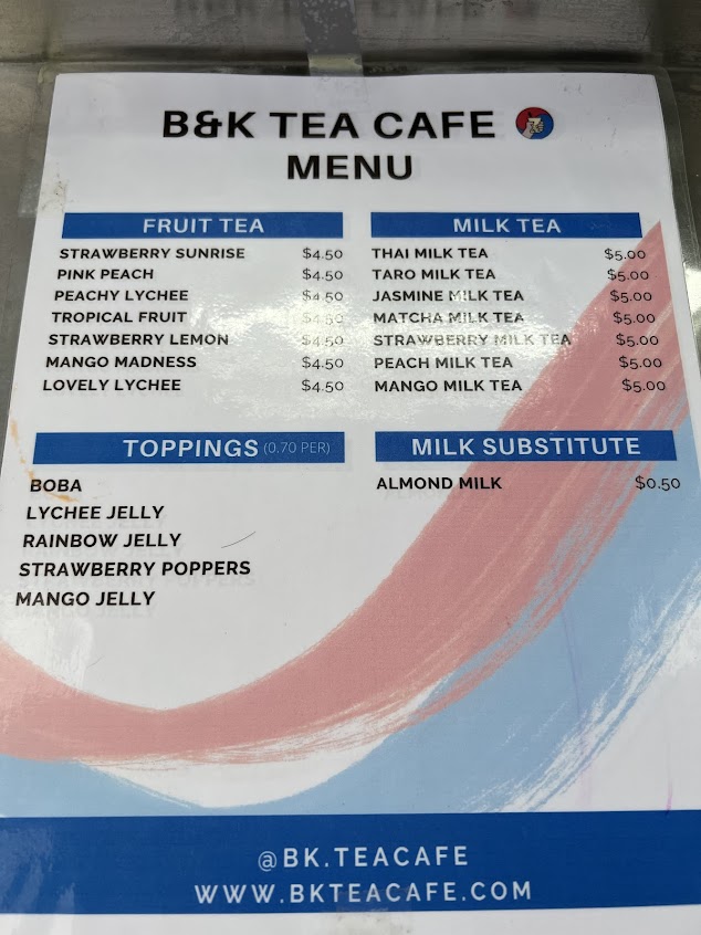 Menu B K Cafe - 0