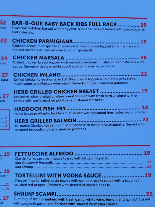 Menu Babe's At Harbor Point - 1