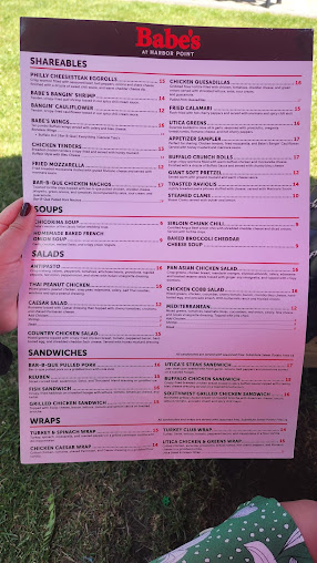 Menu Babe's At Harbor Point - 3