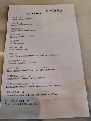 Menu Bacaro - 3