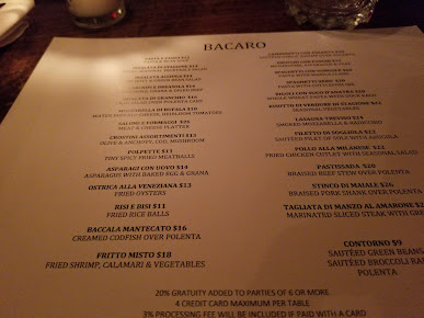 Menu Bacaro - 6