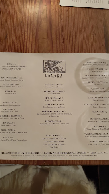 Menu Bacaro - 7