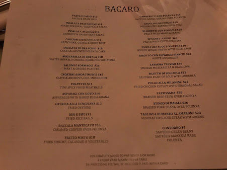Menu Bacaro - 8