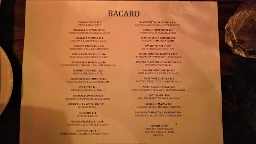 Menu Bacaro - 9