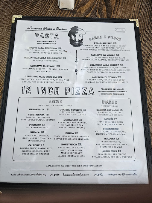 Menu Baciccia - 4