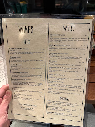 Menu Back Deck - 2