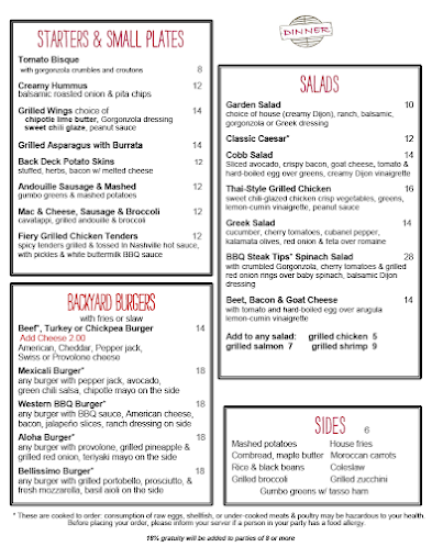 Menu Back Deck - 3
