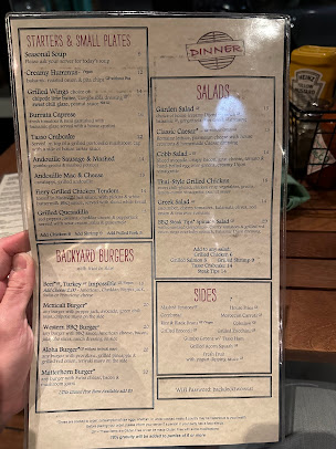 Menu Back Deck - 6