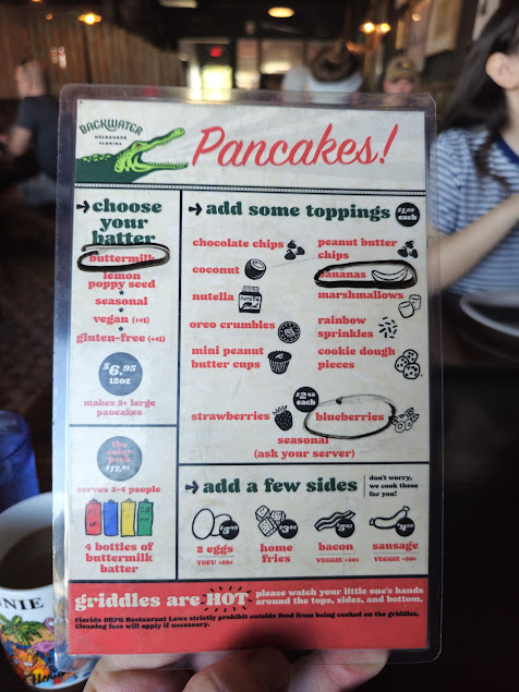 Menu Backwater Wickham Road - 5
