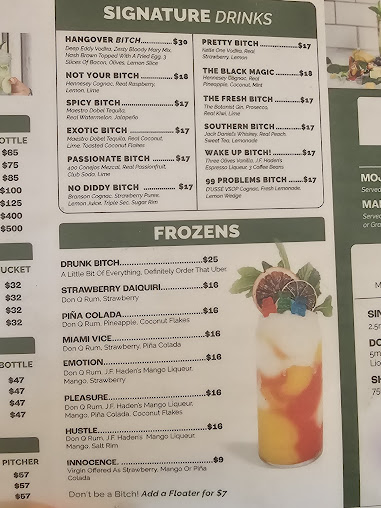 Menu Bacon Bitch - 2