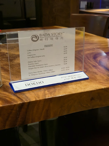 Menu Bada Story Fort Lee - 3