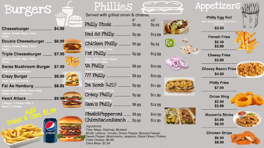 Menu Badas Philly - 0