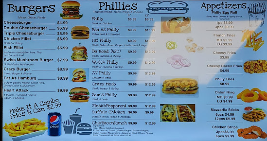 Menu Badas Philly - 1