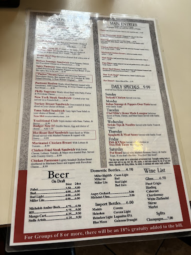 Menu Badger Cafe - 2
