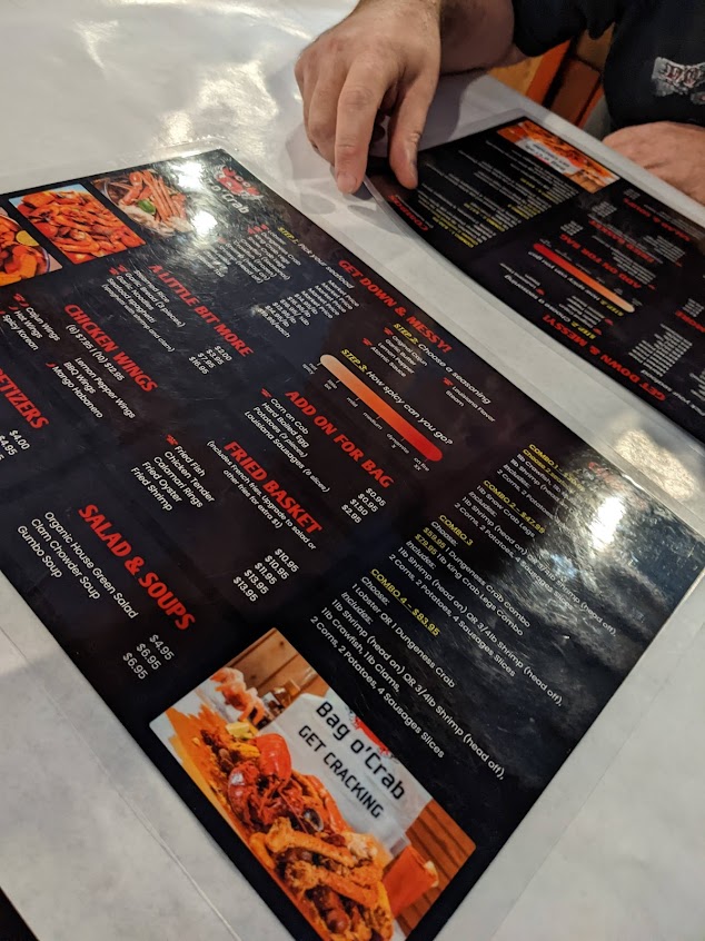 Menu Bag O Crab - 6
