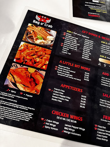 Menu Bag O Crab - 7