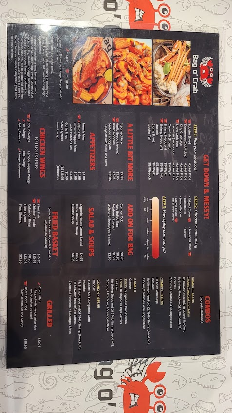 Menu Bag O Crab - 8