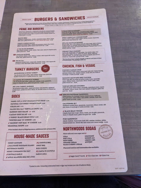 Menu Bagger Daves Burger Tavern Birch Run - 6