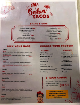 Menu Bahia Tacos - 7
