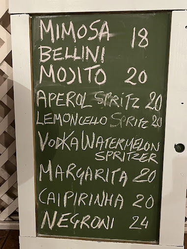 Menu Baithouse - 1