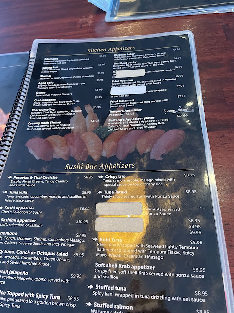 Menu Baitong Thai Sushi Restaurant - 8