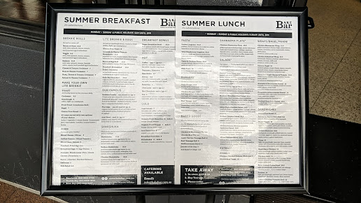 Menu Bake Bar - 1
