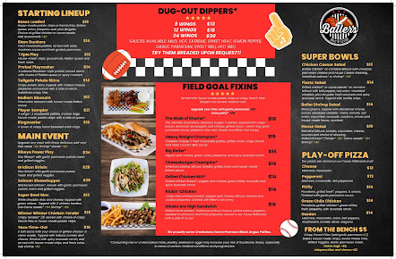 Menu Ballers Bar And Grill - 0