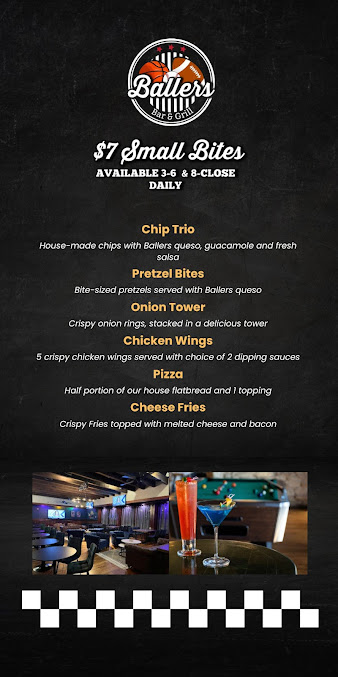 Menu Ballers Bar And Grill - 2