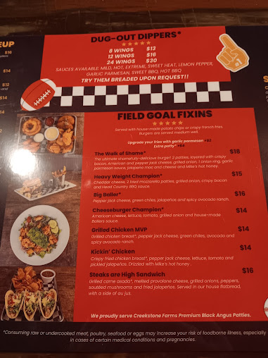 Menu Ballers Bar And Grill - 6