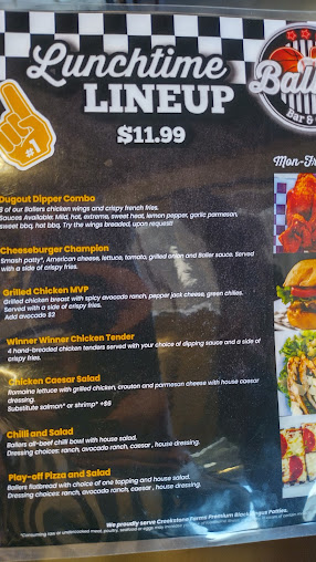 Menu Ballers Bar And Grill - 8