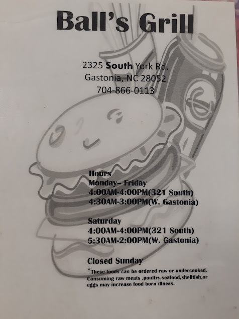 Menu Balls Grill Produce - 0