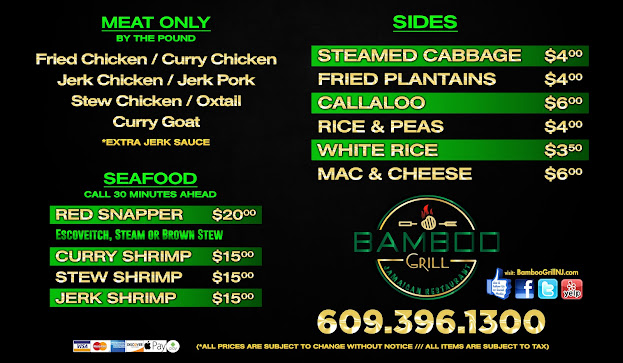 Menu Bamboo Grill - 0