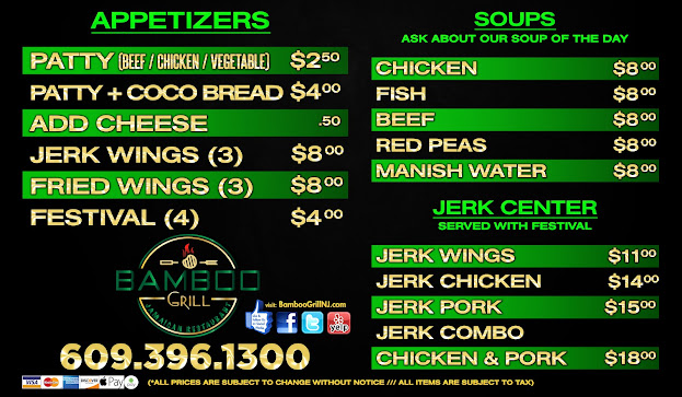 Menu Bamboo Grill - 2