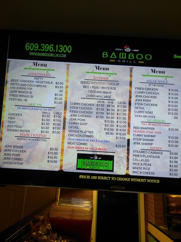 Menu Bamboo Grill - 5