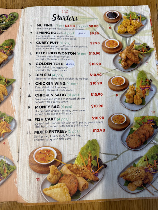 Menu Bamboo Thai Restaurant - 2