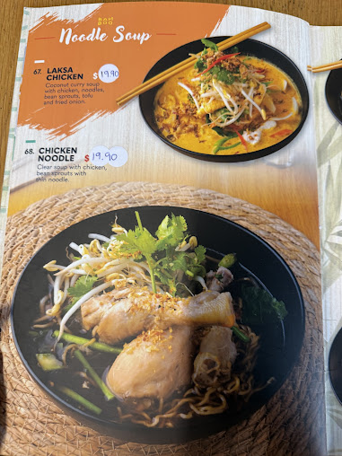 Menu Bamboo Thai Restaurant - 5